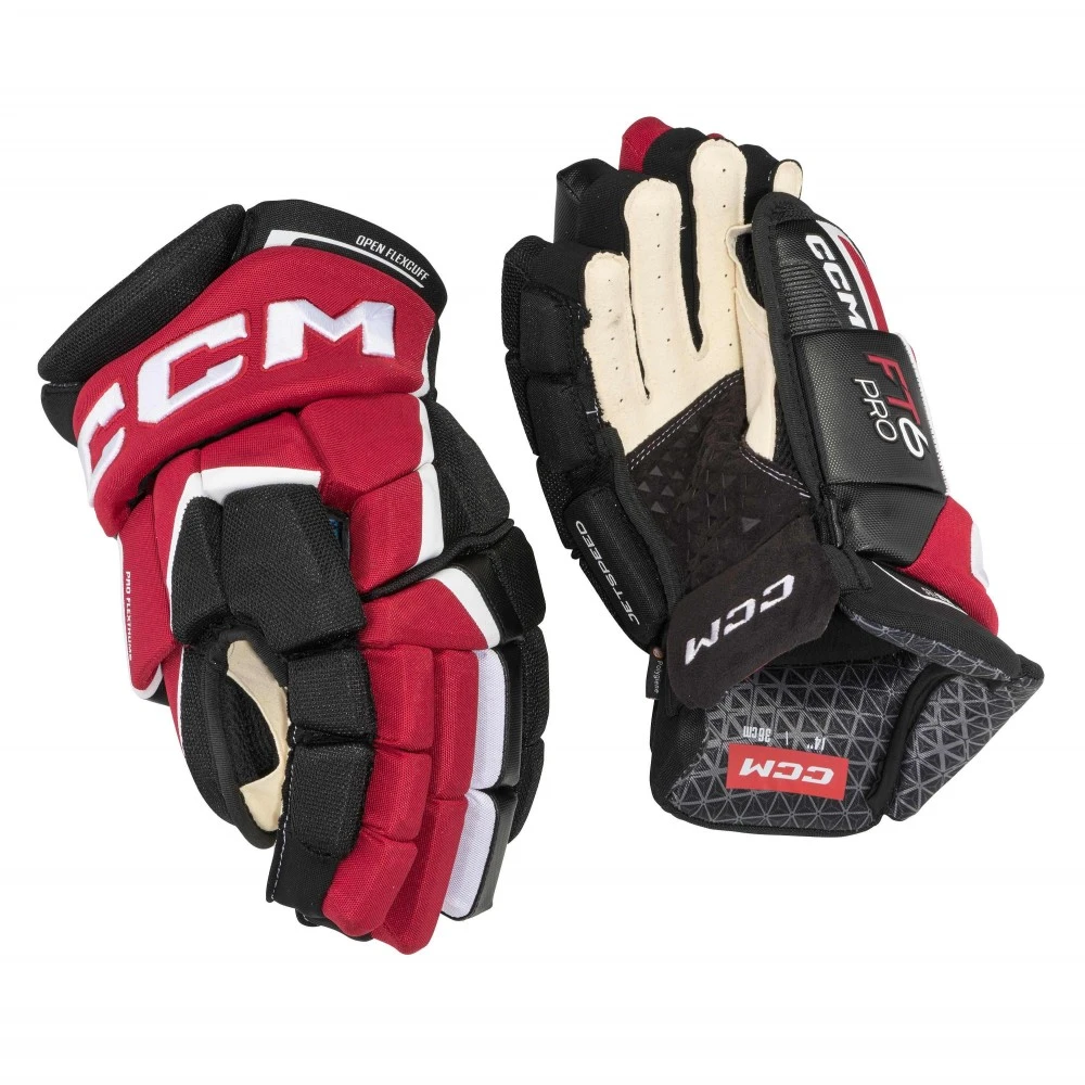 Gants CCM Jet Speed FT6 Pro Senior 6 Gants CCM Jet Speed FT6 Pro Senior – Image 4